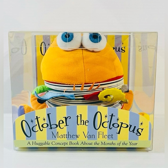October the Octopus: A Huggable Concept Book About Months ~Matthew Van Fleet NEW - Picture 7 of 13